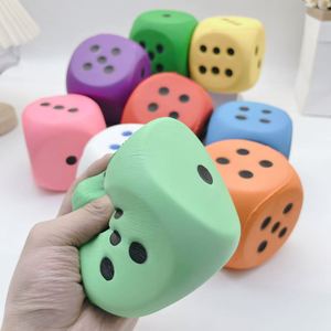 NEW Tiktok Viral Big <b>Dice</b> PU Squeeze Toy-super Soft Stress Relief Gift for Kids Adults for Board Game <b>Dice</b> PU Entertainment Game - Product Image 1
