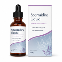 Gouttes de Spermidine Premium 50ml avec Quercétine et Zinc pour la Longévité et le Soutien à un Vieillissement Sain – Complément Alimentaire en Gros