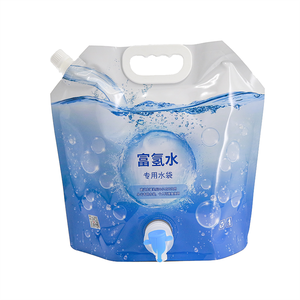 Bolsa de agua personalizada de 1L, 3L, 5L para exteriores, con grifo, para bebidas, jugos y alcohol, libre de BPA. - Product Image 2