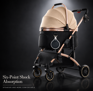 Sac de transport pliable pour animaux de compagnie, siège de sécurité détachable pour voiture, sac en maille noire portable pour petits animaux - Product Image 2