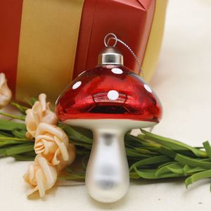 <b>Hand</b>-painted UV Printing Glass Vegetable <b>Mold</b> Christmas Tree Pendant Decoration with Customizable Shape and Color - Product Image 4