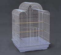 Cage à oiseaux ouverte sur le toit pour petits oiseaux moyens perruches pinsons calopsitte