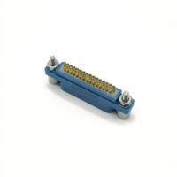 Connecteur à souder de type coupelle J30-31ZKSP, série Micro-D J30, en plastique haute densité, conforme MIL-DTL-83513