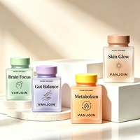 Bouteille en verre carrée de qualité alimentaire pour vitamines, 100 ml, 150 ml, 180 ml, avec bouchon à vis, conteneur alimentaire transparent personnalisé, emballage en verre pour compléments alimentaires