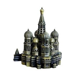 Nueva Obra de Arte en Bronce del Edificio Emblemático del <span class=keywords><strong>Moulin</strong></span> <span class=keywords><strong>Rouge</strong></span> del Kremlin, Hecha de Aleación Texturizada y Chapada en Oro - Product Image 5