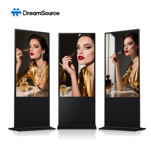 Pantalla Digital Interactiva con Soporte para Piso, Pantalla Táctil Infrarroja para Vestíbulo de Hotel - Product Image 1