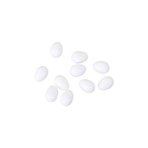 Uova di Piccione Finte in Plastica Solida per Stimolare la Deposizione delle Uova e il Controllo dell'Allevamento e della Schiusa - Product Image 1