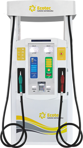 Distributeur de carburant Ecotec avec distributeur de billets et de pièces, deux pistolets, prêt pour FMS intelligent - Product Image 2
