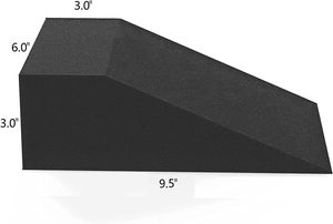 Cặp màu đen của khối nêm Yoga cổ tay mềm làm bằng bọt <span class=keywords><strong>EVA</strong></span>-để hỗ trợ cổ tay trong khi tập Yoga - Product Image 2