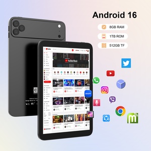 Tablet Inteligente con Wifi y Ranura SIM, Android 16.0, 8GB+1TB, Portátil, para Uso Personal - Product Image 4
