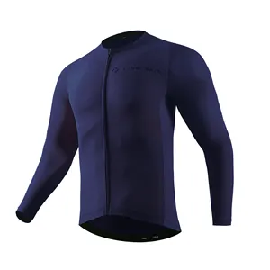 Vente en gros Nouveau design Vêtements de course à manches longues pour hommes T-shirt de cyclisme VTT de descente DH MTB Offroad Motocross Maillots