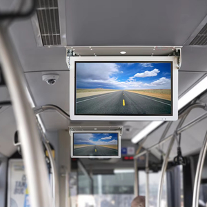 Monitor LCD Plegable OSK de 21.5 Pulgadas 12V/24V para Autobús Yu-tong con Entrada AV/HD para Techo de Autobús Urbano - Product Image 2