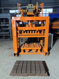 QT4-40 bán tự động dây chuyền sản xuất, miễn phí với xe đẩy, khuôn mẫu, có thể làm cho tất cả các loại gạch - Product Image 4