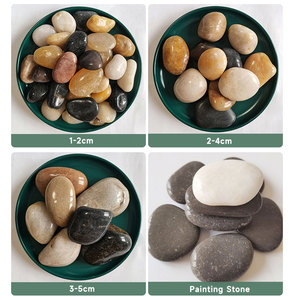 Guijarros de piedra natural pulida de alta calidad de suministro de fábrica para proyectos de paisajismo de caminos de jardín al aire libre ecológicos - Product Image 2