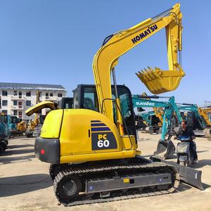 Miniexcavadora Komatsu PC60 de 6 Toneladas, Usada, Modelo 2022, Motor y Bomba Originales, para Movimiento de Tierras y Construcción - Product Image 2