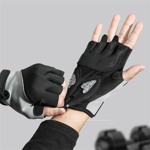 Gants de cyclisme de montagne légers, antidérapants, résistants aux chocs, avec protection UV, pour le sport en plein air, avec logo personnalisé de haute qualité - Product Image 6