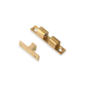 Copper Door <b>Catch</b> With Ball <b>Spring</b> Latch For Cabinet Door Durable Modern Design - Product Image 2
