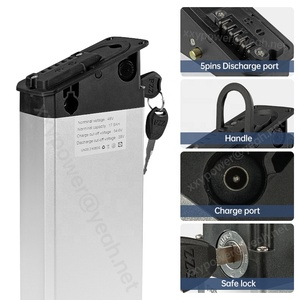 Batterie de vélo électrique au lithium DCH-009 48V 52V 13Ah 16Ah 17.5Ah pour Engwe EP2 Pro 750W 1000W - Product Image 3