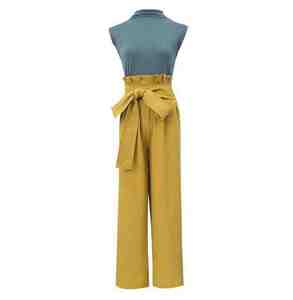 <span class=keywords><strong>Pantaloni</strong></span> Casual da donna e <span class=keywords><strong>di</strong></span> <span class=keywords><strong>moda</strong></span> straniera due set <span class=keywords><strong>di</strong></span> <span class=keywords><strong>pantaloni</strong></span> larghi a vita alta da donna - Product Image 5