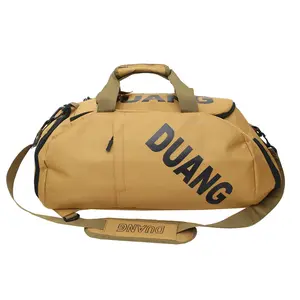 Özel logo bayan seyahat hafif katlanabilir silindir spor seyahat çantaları genişletilebilir haftasonu spor çantası sırt çantası adam için