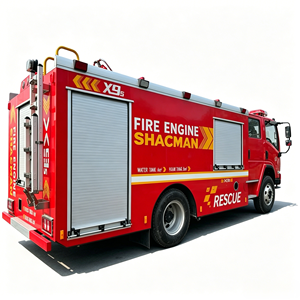 Camión de Bomberos SHACMAN x9 4x2 con Tanque de Agua y Espuma de 4000L + 2000L, Sistema de Supresión de Incendios de Alta Eficiencia para Plantas Químicas - Product Image 1