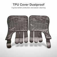 Botte thérapeutique portable pour chevaux, rechargeable, alimentée par batterie, 660 nm 850 nm, enveloppement pour pattes d'équidés, soulagement de la douleur, lumière infrarouge rouge