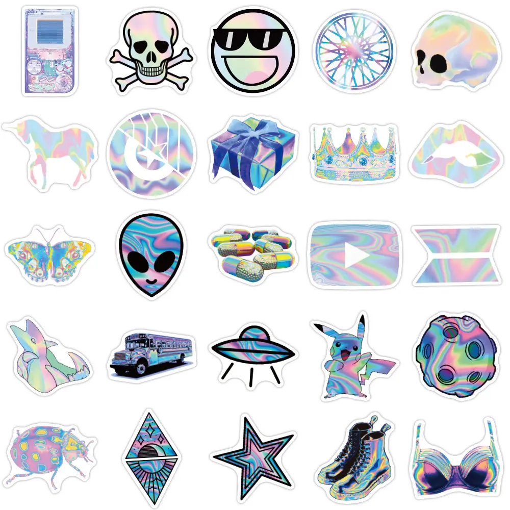 Custom Hologram Sticker Hoge Kwaliteit Leegte Sticker Garantie Holografische Verpakking Veiligheidslabel Sticker