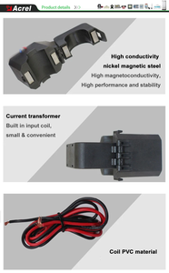 Trasformatore di corrente AKH-0.66/K K-36 500/5 sensore di corrente con certificato CE per elettricità Istallation - Product Image 3