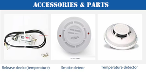 <span class=keywords><strong>Porte</strong></span> à enroulement industrielle, rideau lourd, résistant au feu, pliable, <span class=keywords><strong>porte</strong></span> coupe-feu, système de détection automatique d'incendie - Product Image 4