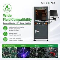 Máquina de Recubrimiento Conformal por Pulverización sin Contacto de Alta Precisión de 3 Ejes ±0.015mm con Válvula de Pulverización Anti-Obstrucción de Dispensación Precisa