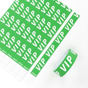 Pulseras de Tyvek Impresas Digitalmente a Color, Personalizadas, de Entrega Rápida, Resistentes al Agua y Ecológicas para Eventos, Entrenamientos y Equipos - Product Image 1