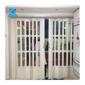 Porte intérieure pliante en PVC Porte accordéon étanche Porte concertina - Product Image 2