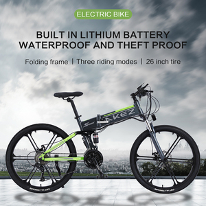 จักรยานไฟฟ้าพับได้แบบออลอินวัน ล้ออลูมิเนียม 27 สปีด 36V350W ระบบกันสะเทือนเต็มรูปแบบ ขายส่งราคาพิเศษ ปี 2023 - Product Image 1