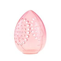 Lalasis vente à chaud étui transparent pour poudre de coquille d'oeuf étui portable de voyage pour maquillage d'oeuf beauté étui de rangement pour poudre d'oeuf