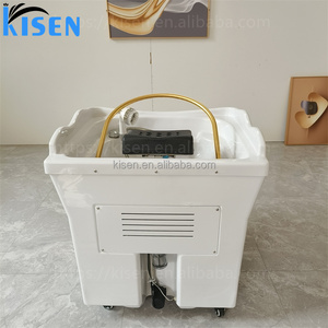 Kisen - Lavabo Portátil para Salón de Belleza, sin Plomería, con Altura Ajustable, para Lavar el Cabello, con Vapor - Product Image 6