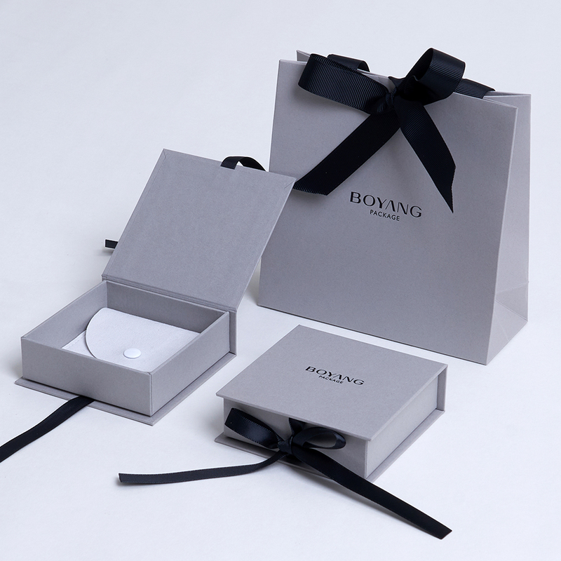 Boyang Custom ECO Paper Necklace Ring