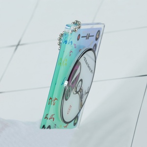 Acrylique Mini Kpop Album <span class=keywords><strong>CD</strong></span> étui porte-clés personnalisé imprimé mignon Anime acrylique modifiable rotatif enregistrement NFC <span class=keywords><strong>lecteur</strong></span> <span class=keywords><strong>CD</strong></span> porte-clés - Product Image 2