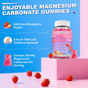 Gomitas de Carbonato de Magnesio de Marca Privada al por Mayor, 500 <span class=keywords><strong>MG</strong></span> con Vitaminas y Zinc para la Salud Ósea y el Apoyo Digestivo - Product Image 3