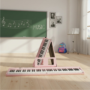 <span class=keywords><strong>BDMUSIC</strong></span> Piano électronique portable pliable 88 touches, best-seller, réponse tactile, haut-parleur intégré, USB Type-C 200 - Product Image 1
