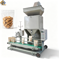 Machine d'emballage de sachets Doypack, remplissage et scellage pour aliments pour animaux, snacks, fruits secs et noix