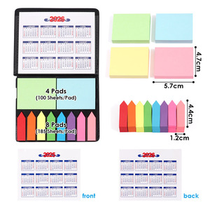 Bloc de Notas Adhesivas Personalizadas Foska, Juego de Notas Autoadhesivas de Papel Kraft con Función Magnética, para Escritura, Uso en Oficina, Regalos y Promociones - Product Image 2