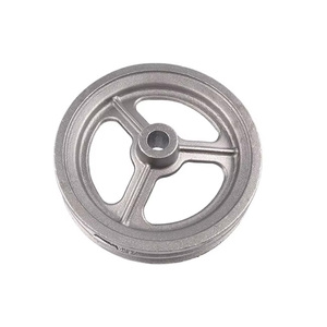 Chất lượng cao màu xám sắt đúc ngành công nghiệp cấp tùy chỉnh cát đúc vành đai sắt ròng rọc đúc sắt đúc - Product Image 3