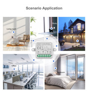SLS Zigbee Module de commutateur de rideau Tuya aveugle interrupteur de volet roulant électrique APP contrôle vocal via le système domestique intelligent
