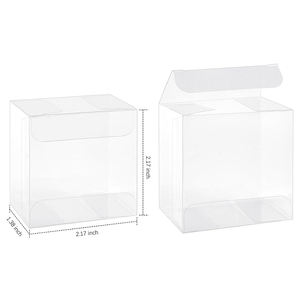 Boîtes à bonbons en gros, boîtes de présentation transparentes en plastique, boîtes cadeaux transparentes en plastique pour l'emballage de sucre, chocolat <span class=keywords><strong>et</strong></span> dragées - Product Image 1