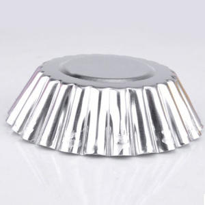 Paquete de 50 Moldes de Aluminio <span class=keywords><strong>para</strong></span> Hornear Pasteles, Cupcakes, Galletas, Mini Tartas y Tartas de Huevo - Product Image 5