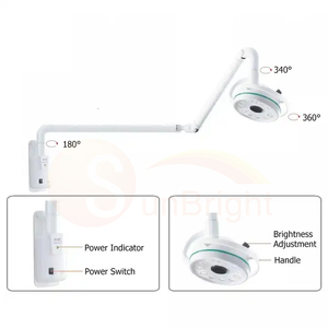 Lampe chirurgicale murale à LED Lampe de travail médicale à LED Lampe d'examen à LED - Product Image 3