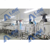 Réservoir de dissolution LANE avec agitateur, réservoir de mélange chimique, réservoir de stockage de shampooing, mélangeur de poudre industriel, mélangeur en acier inoxydable