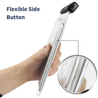 BSCI Certifié Usine En Gros Sans Cadre Transparent TPU Sac OEM Personnalisable Souple Scellé Étanche Cas pour Téléphones Mobiles
