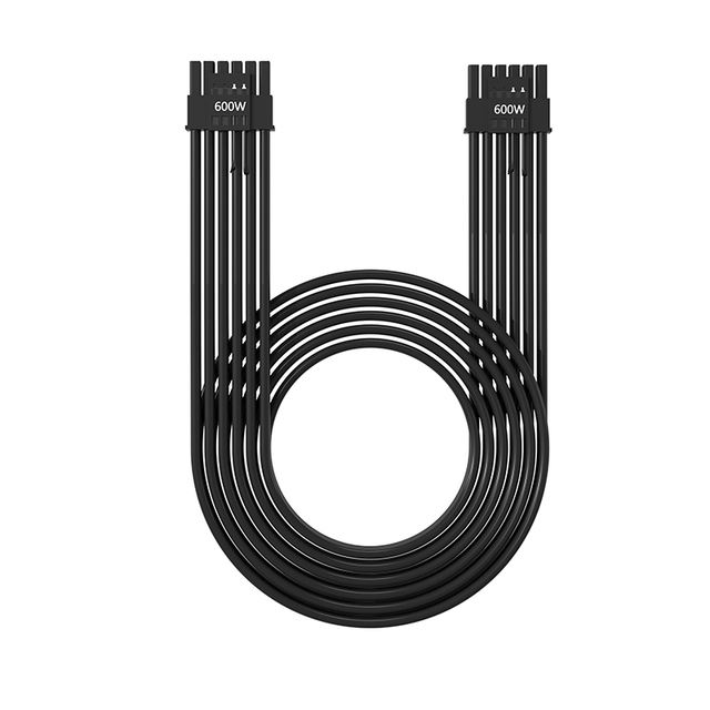 12VHPWR ATX 3.0 PCIE 5.0 600W 16Pin 12+4Pin Nylon GPU Power Supply Sleeved PSU Extension Cable Kit Rtx 3090 Ti Graphics Card