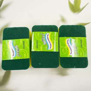 Esponja para lavar platos, artículos de cocina, limpieza del hogar, estropajo, paño de cocina, estropajo para platos, estropajo para ollas, bloque de esponja - Product Image 4